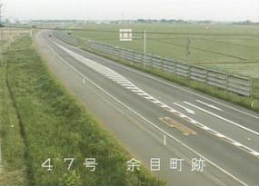 田んぼの中の50km/h規制幹線国道